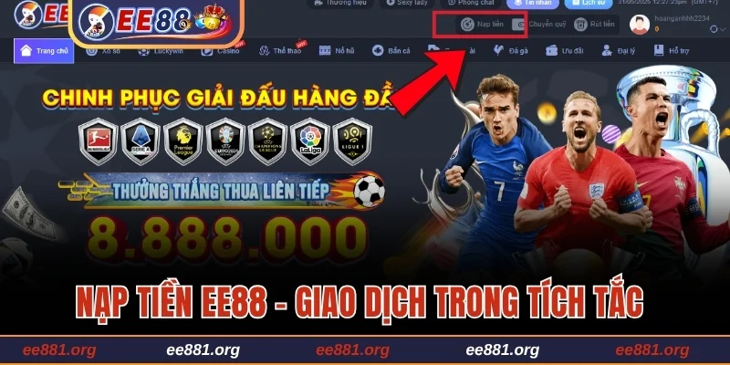 Nạp tiền EE88