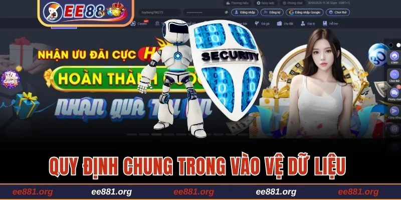 Quy định chung trong bảo vệ thông tin người dùng 