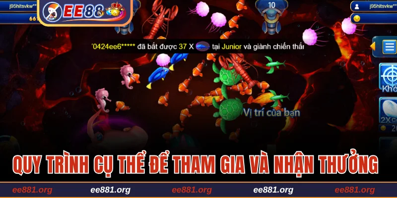 Quy trình cụ thể để tham gia và nhận thưởng